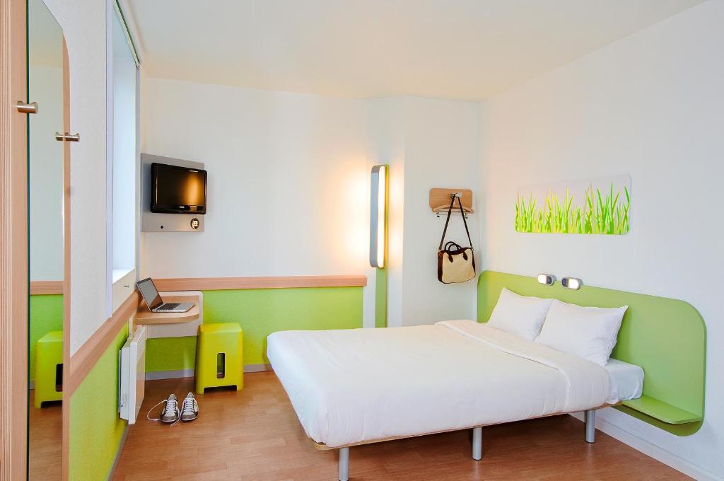 לה בלאן מניל Ibis Budget Aeroport Le Bourget Garonor חדר תמונה